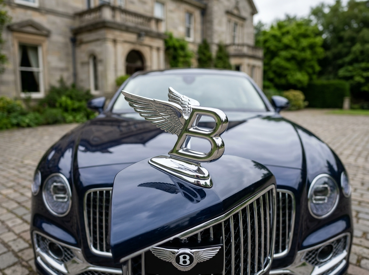 Bentley flying B logo