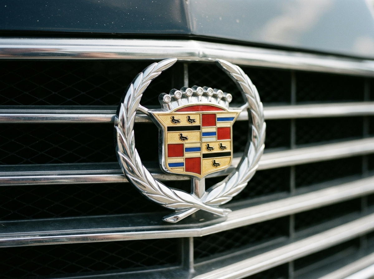 Cadillac crest and wreath logo